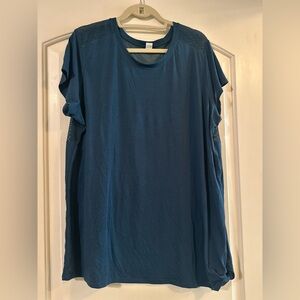 Old Navy Active Teal Short Sleeve Top